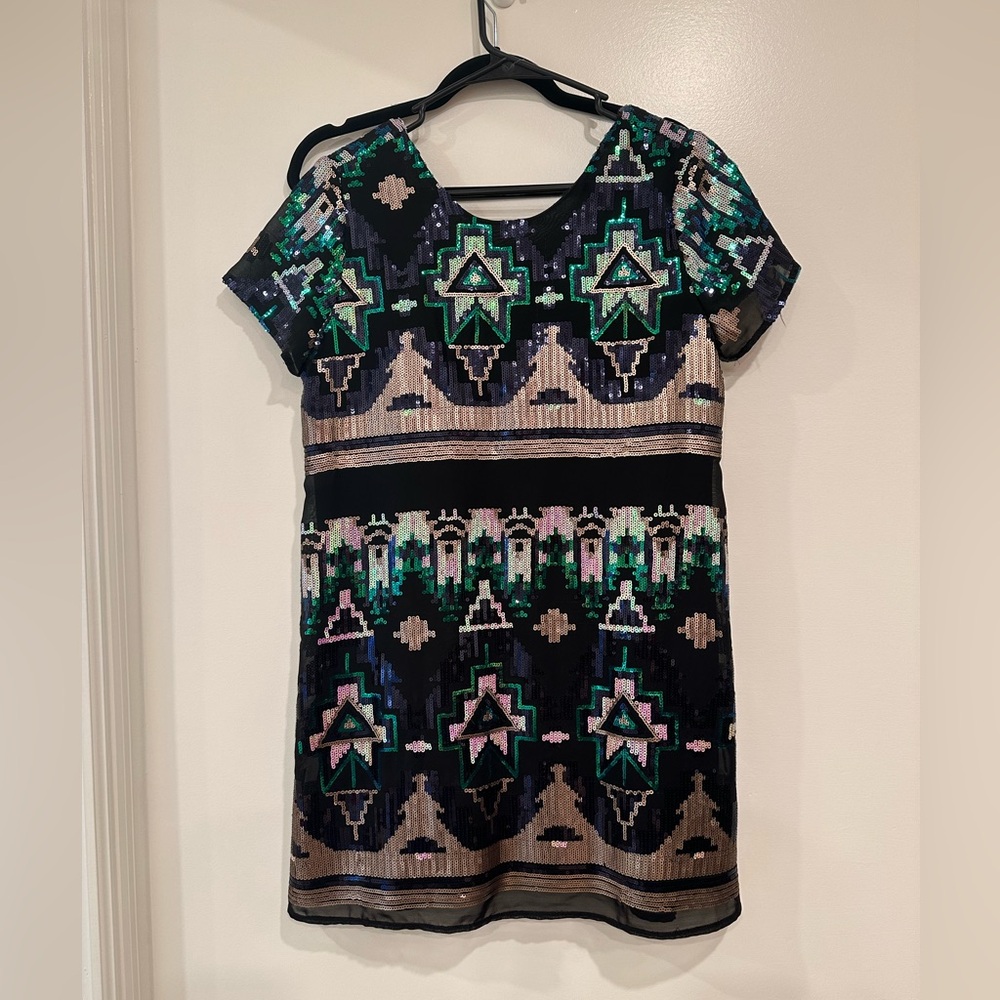 Show me your mumu sequin mini dress